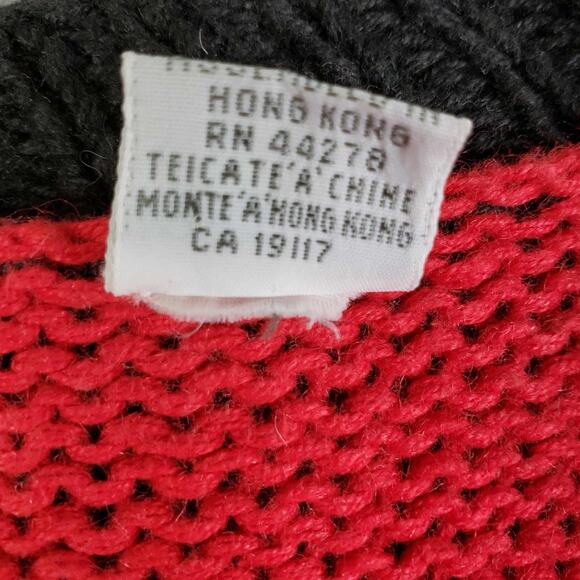 Vtg Marisa Christina Sweater Womens Medium 12 Days of Christmas Cardigan 90s - Picture 12 of 16